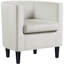 Fauteuil en velours revêtu de tonneau-1367609712
