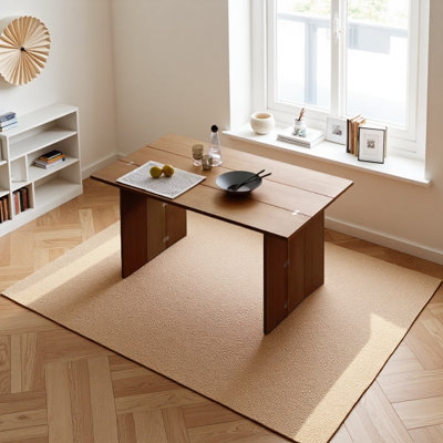 Bureau pliable en chêne