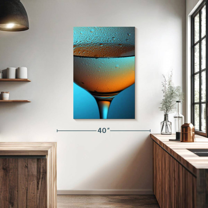 Yarlin Cold Rose Wine, 39" H x 26" W