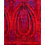 Tapis rose en laine noué à la main Bustamante 2 pi 10 po x 5 pi 5 po