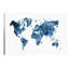 World Map - Wrapped Canvas Print-1193427149