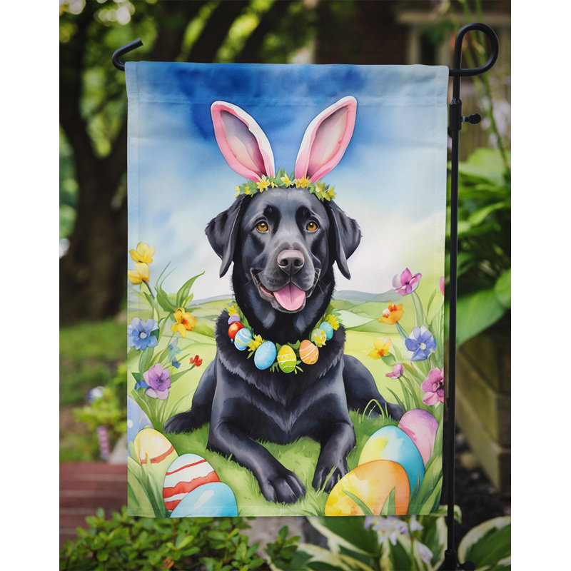 Easter Egg Hunt Double Sided 15.5'' H x 11.25'' W Polyester Easter Garden Flag