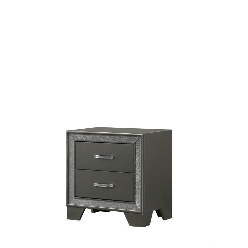 Table de chevet 1 pièce Sparkling Accent