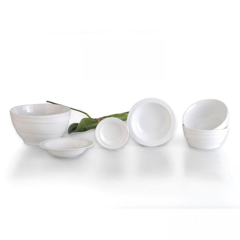 BergHOFF Essentials Elan Porcelain Serving Bowl 7.8 oz., Scratch-Resistant, White