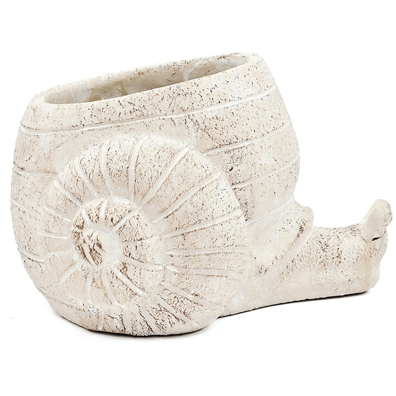 Textured Beige Finish Sand And Cement Planter 9.5X8.3X6 Inches, A Good Match For Rustic Furniture Decorative Inches With Finish, Blends Well Interior Design