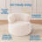 ECR4Kids Sophie Sherpa Toddler Accent Chair, 13.5in Seat Height, Kids Furniture-93757375