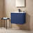 24" Modern Wall-Mounted White Single Bathroom Vanity-1934319461