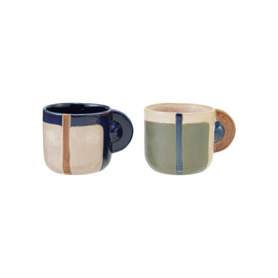 Tasse en grès avec glacis artisan