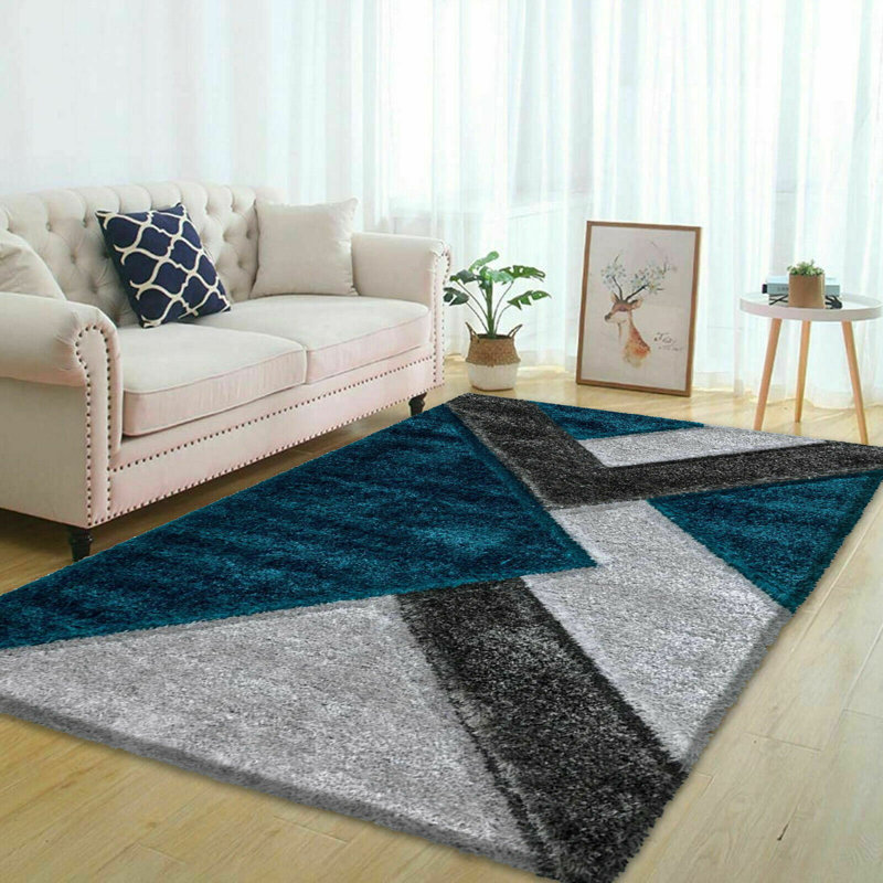 Geometric Area Rug, Rectangle 60 x 110cm
