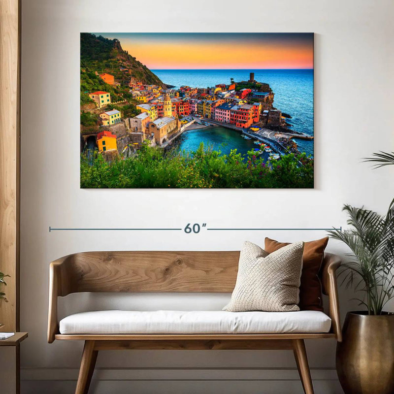 Gillard, Ligurie pittoresque, H 32 po x l 48 po