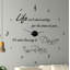 Horloge murale surdimensionnée 39" Akey