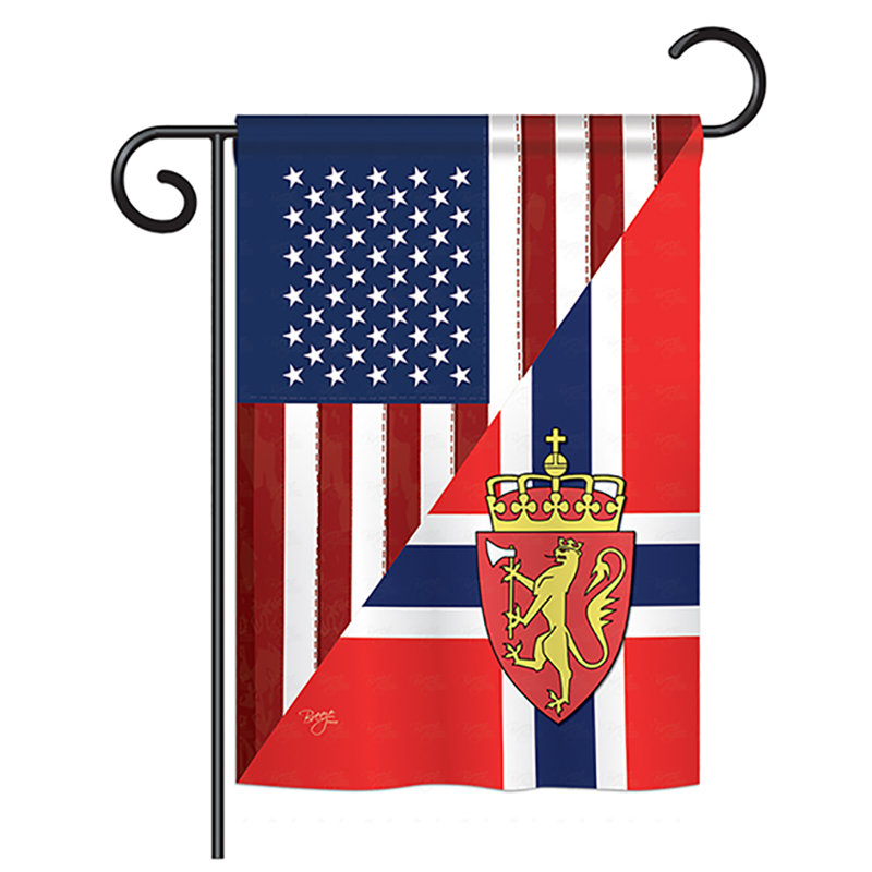 Double Sided 18'' H x 13'' W Polyester Garden Flag