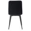Chaise d'appoint en velours capitonné Steller-2005293419