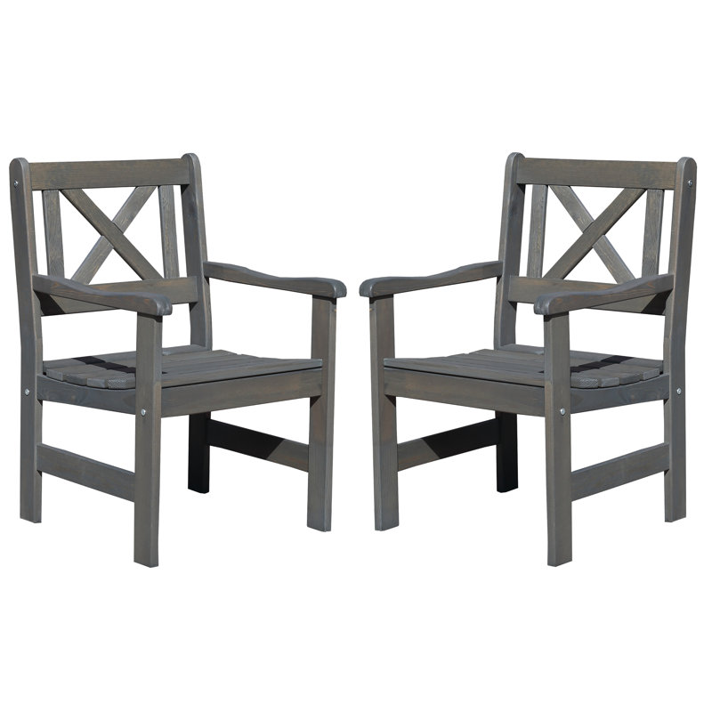 Ardilla Patio Dining Armchair, Taupegrey