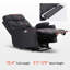 Fauteuil inclinable électrique en similicuir Adavia-370202678
