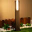 Lumière de sentier d'extérieur à DEL de style européen moderne avec lumière de jardin des deux côtés-70884206-73669703