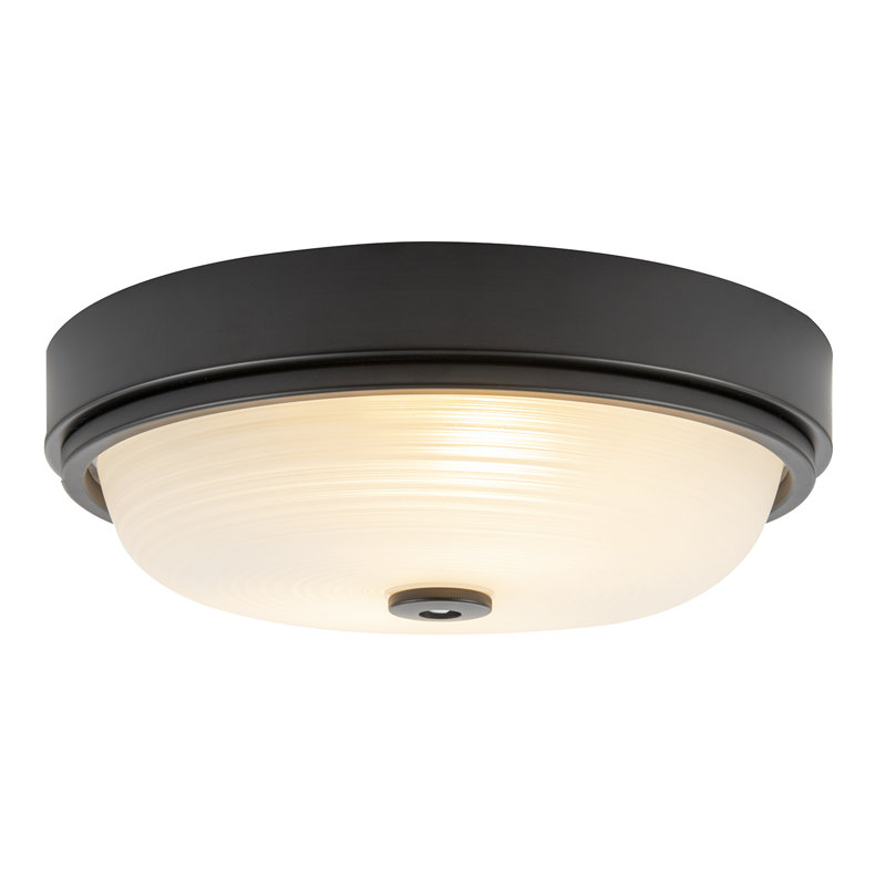 Flush Mount, Matte Black