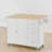 Solid Wood Top Kitchen Island-1210873218