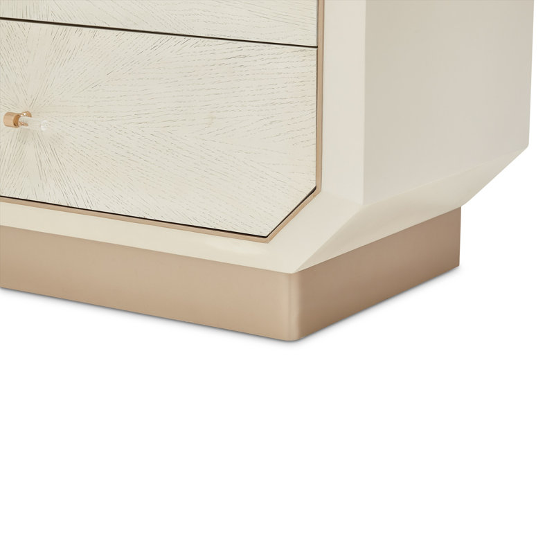 La Rachelle Lighted Curio Cabinet