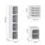Polypropylene Freestanding Bathroom Cabinet