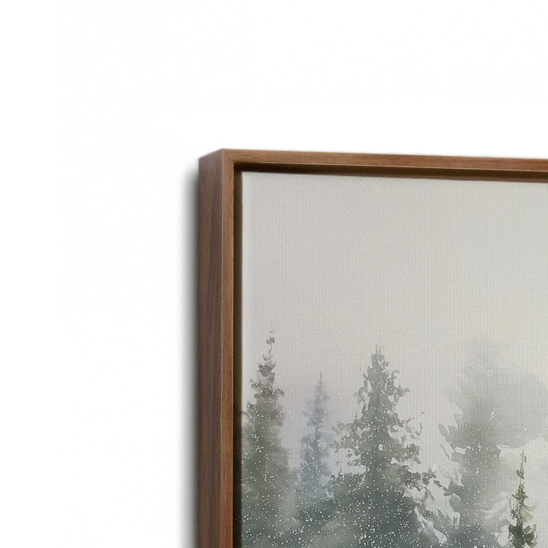 Impression sur toile Frosted Haul, Noyer, H 12,75 po x l 18,75 po