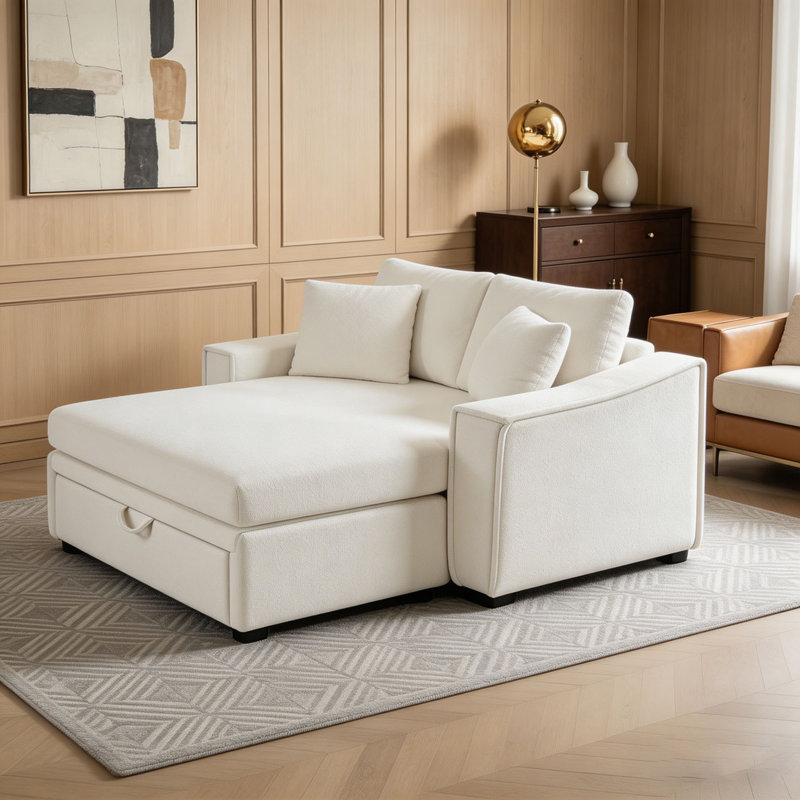 Canapé moderne 53,5 ", Gris