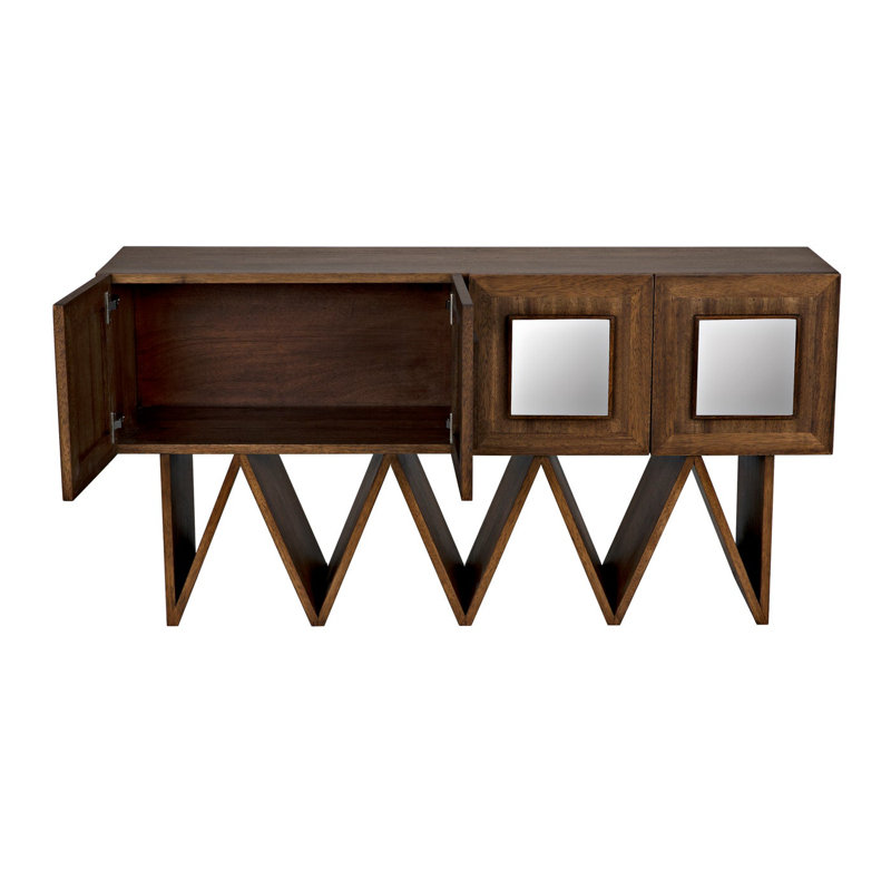 Jean-Michel 60'' W Solid Wood Sideboard