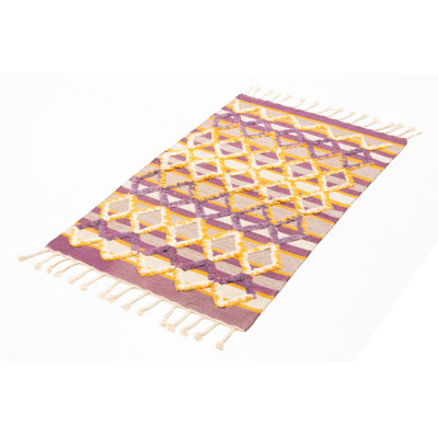 Marrakech Purple Kilim 2'11" x 4'11"