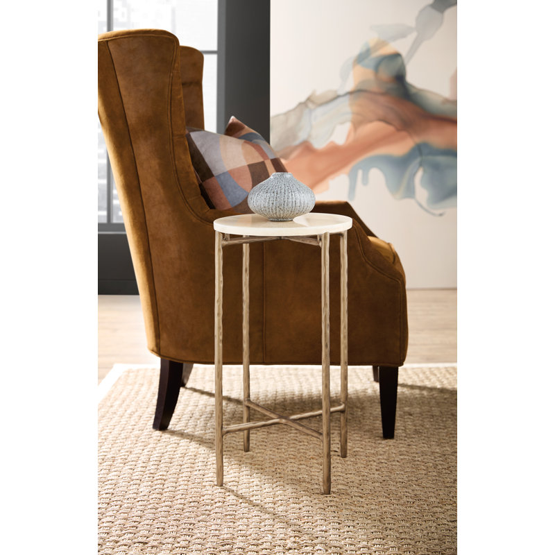Melange Stone End Table