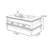 American-style solid wood coffee table-1623079628
