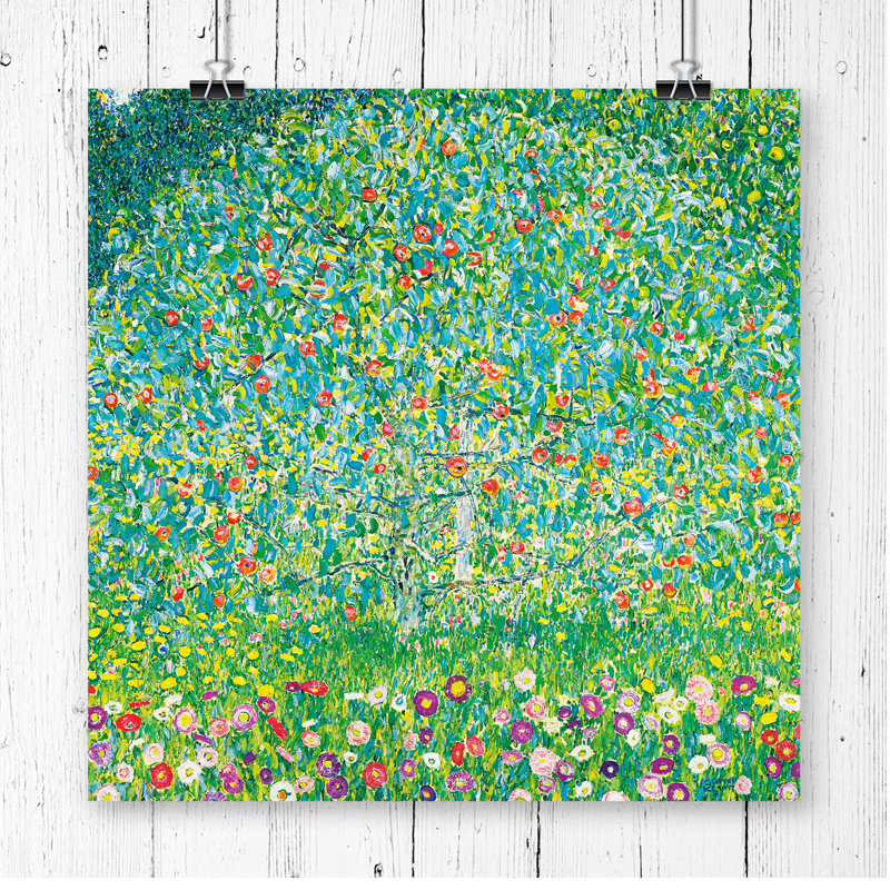 Gustav Klimt Apple Tree - Frameless Print, 60.96 x 60.96cm