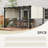 2 PCS 4 X 18Ft Pergola Canopy Replacement, UV Protection Pergola Shade Cover, Easy To Install For 10 X 11.8Ft Pergola