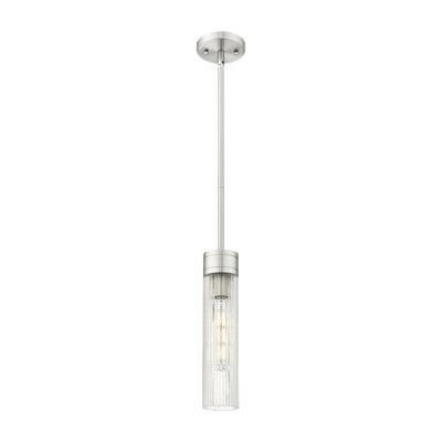 Ballston - Maliyah - 1 Light 3" Stem Hung Mini Pendant with 8"H Shade