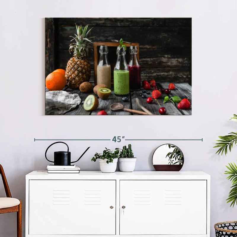Yarlin Organic Fruit Smoothies, 26" H x 39" W