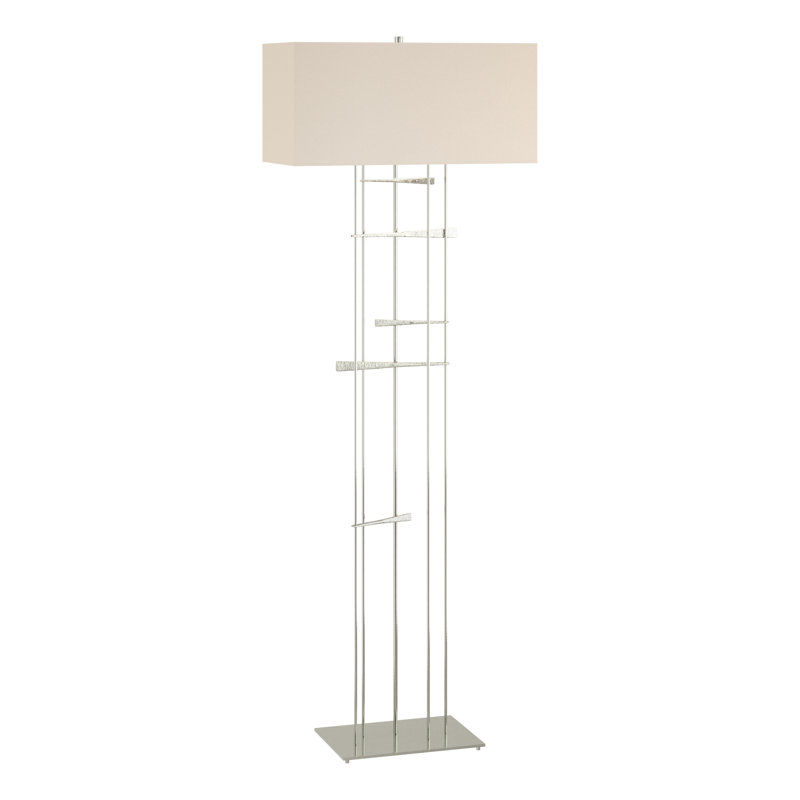 Cavaletti 65" Floor Lamp, Flax, Sterling