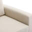 Modern Sofa 3 Seat Module Sectional Sofa Couch With 1 Ottoman For ,Seat Cushion And Back Cushion Non-Removable And Non-Washable