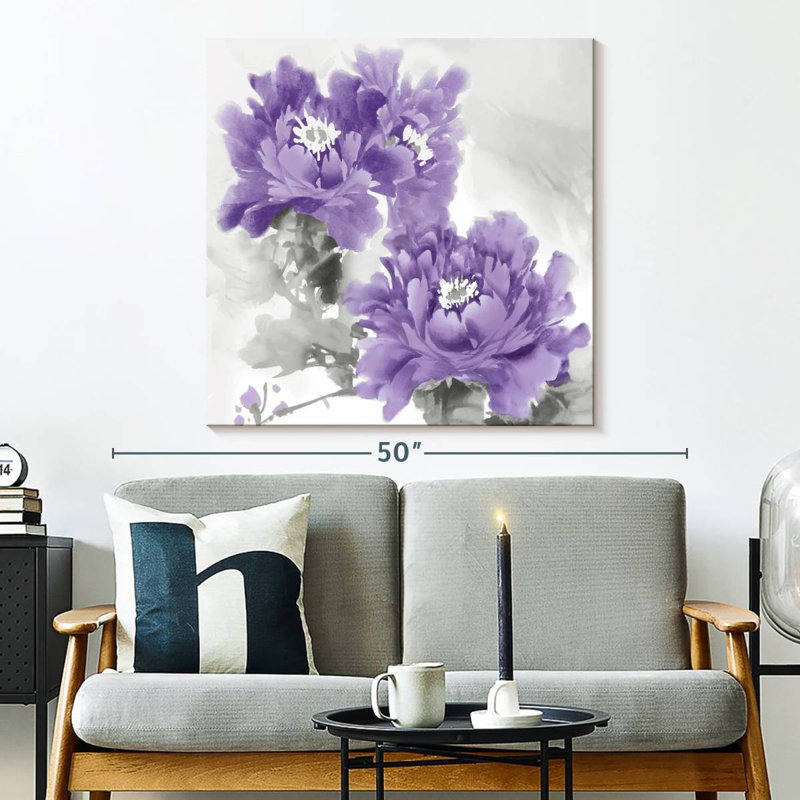Harnek Flower Bloom In Amethyst I