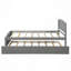 Lit moderne, lit plateforme avec lit gigogne-114230902