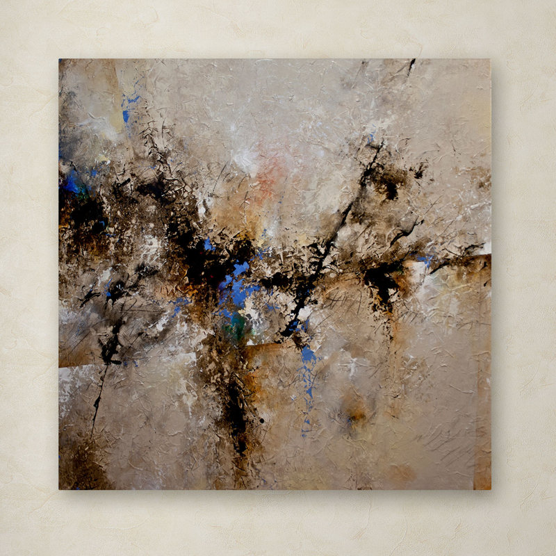 « sables of time ii », reproduction sur toile tendue, H 14 po x l 14 po x P 2 po