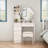 Litzy 53.1'' Vanity with Stool and Mirror-323374993