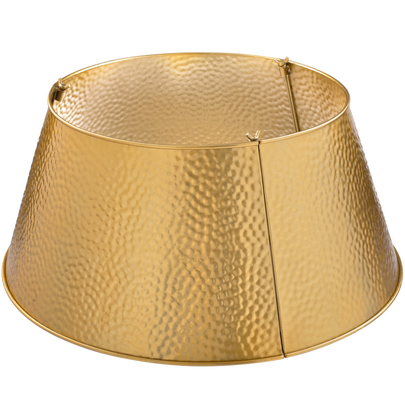 Voluntown Metal Tree Collar, Gold
