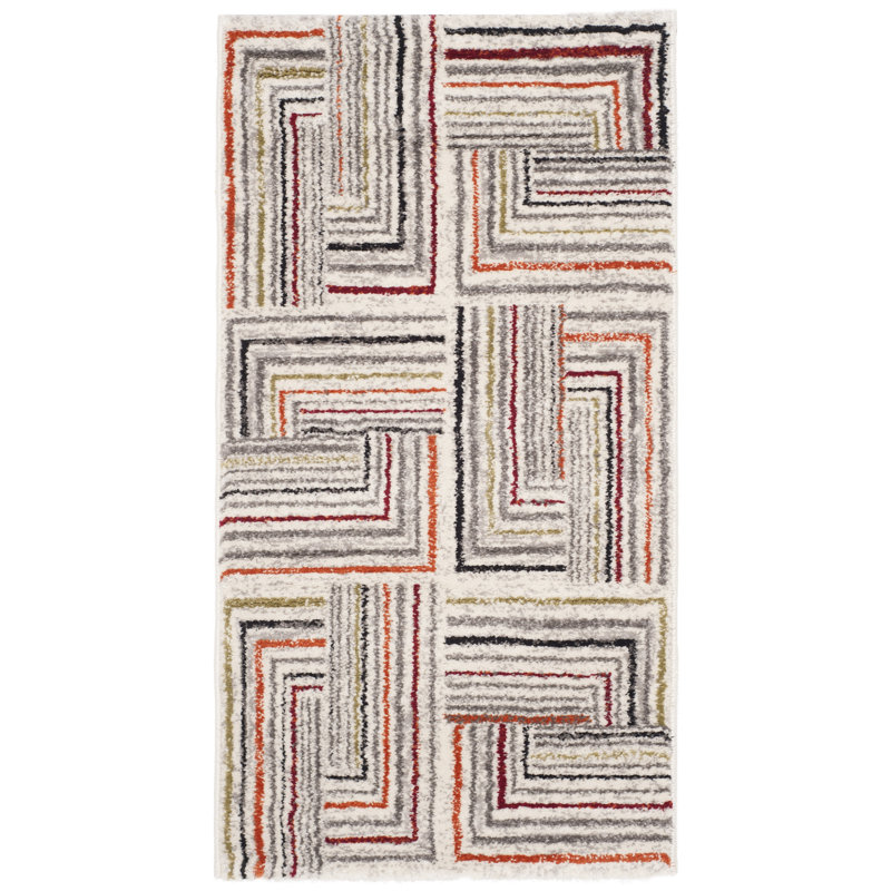 Sirmans Porcello Performance Geometric Rug, Rectangle 2' x 3'7"