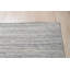 Tapis rayé ivoire en laine de couleur unie Lori Baft Gabbeh-1190141232