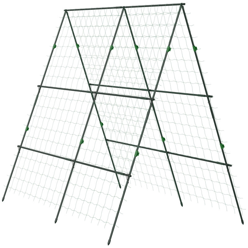 180cm H x 180cm W Plastic A-Shaped Trellis