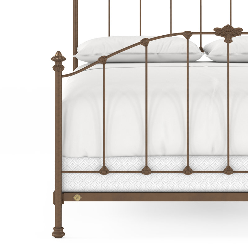 171 Country French Bed | Complete Standard, California King, Translucent Brown
