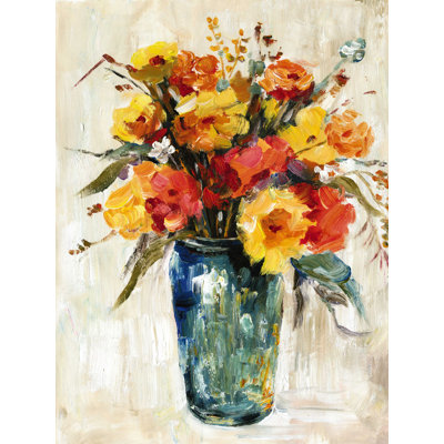 S Bouquet - impression sur toile tendue