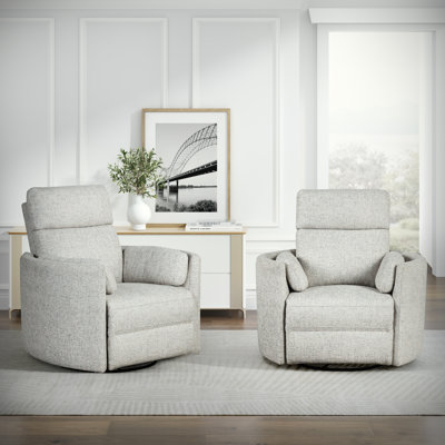 Bre 40" W Power Swivel Glider Recliner