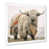 White Single Picture Framed