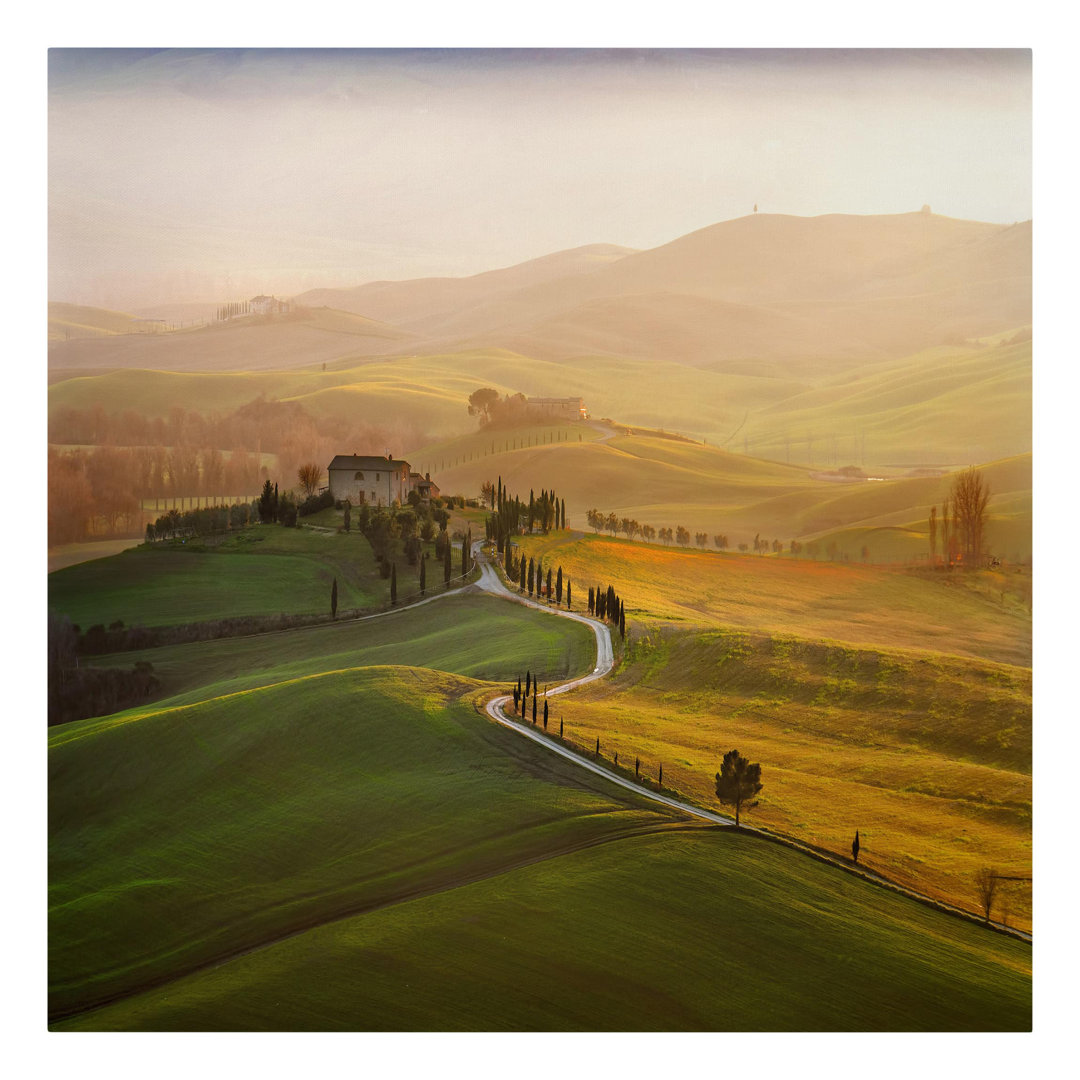 Leinwandbild Val D''orcia