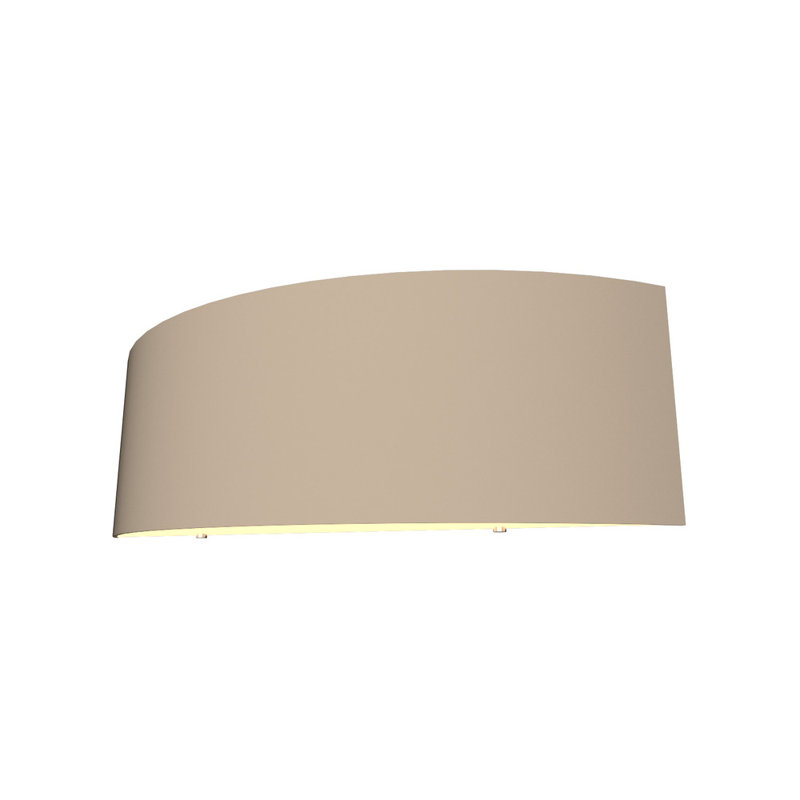 1 - Light LED Flush Mounted Sconce, Charcoal, 3000K